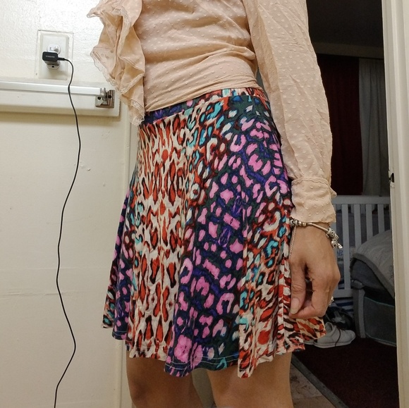 Top shop cheetah print skirt - Picture 7 of 8